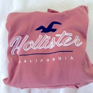 Pink Hollister Hoodie